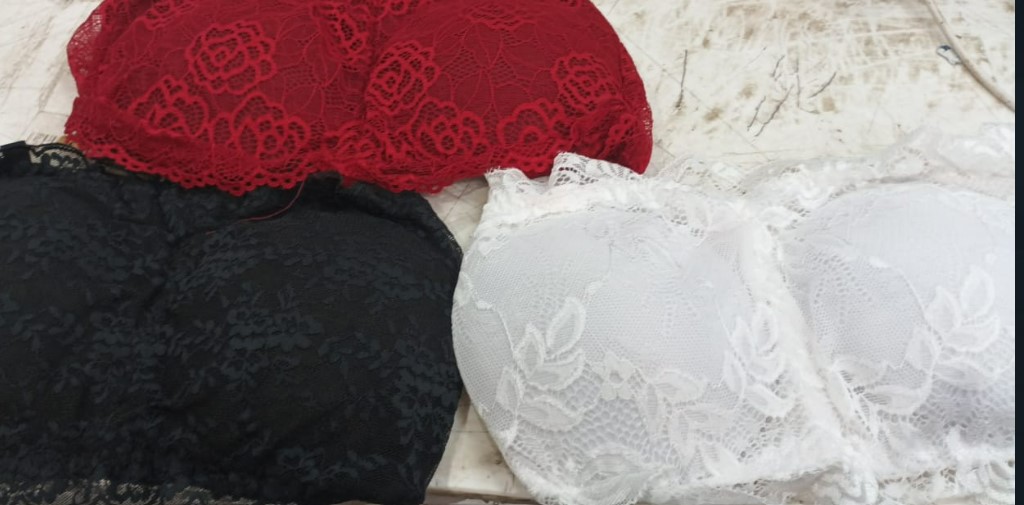Multi Colour Padded Bra For Women Size 30 Pack Of 3