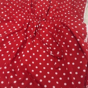 Red Color Kids Girl Top Size 10 To 11 Year