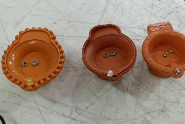 Water Sensor Diya Set Of 3
