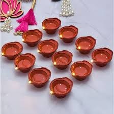 Water Sensor Diya Set Of 12