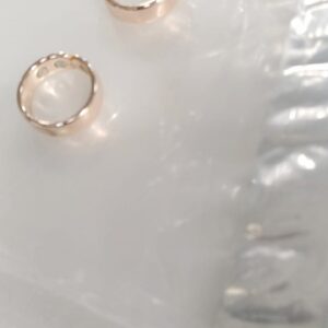 Rose Golden Color Men Ring Pack Of 2