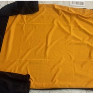 Men Black And Yellow T Shirt Size L