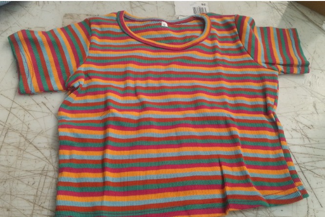 Women Multicolour Crop Top Size S