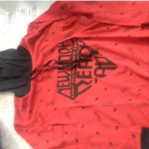 Kids Boys Sweater Red And Black Printed Size 6 To 7Y