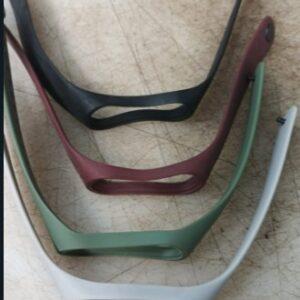Multicolour Silicone Watch Straps For Models Xiaomi Mi Band 4 And Mi Band 3 Straps Pack Of 4