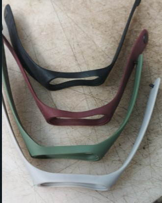 Multicolour Silicone Watch Straps For Models Xiaomi Mi Band 4 And Mi Band 3 Straps Pack Of 4