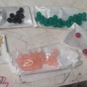 Necklace Bracelets Jewelry Making Kits Colorful Acrylic Crafting Beads Kit Multicolour