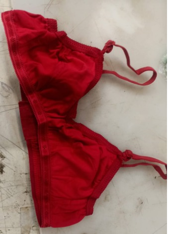Women Bra Red Colour Size 28