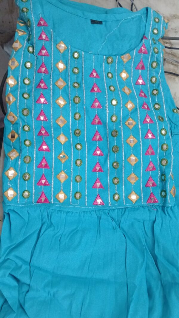 Kurti For Women Colour Blue Size Xl