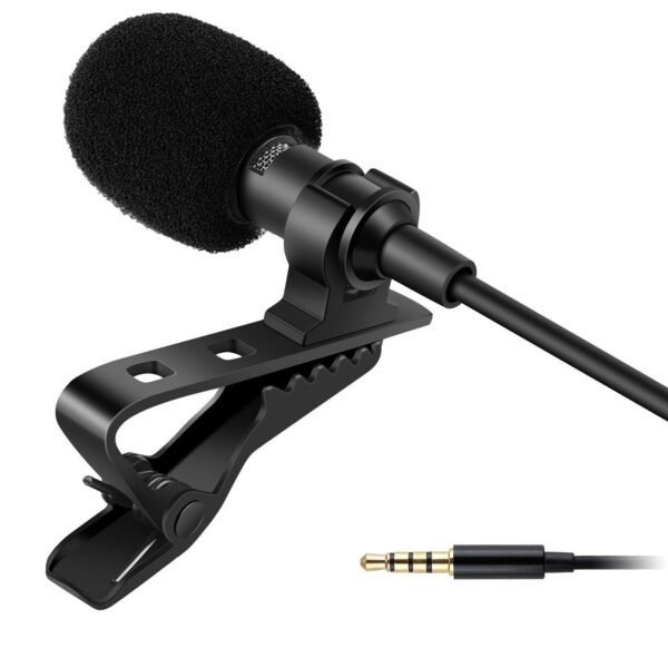 Humble Dynamic Lapel Collar Mic Voice Recording Filter Microphone