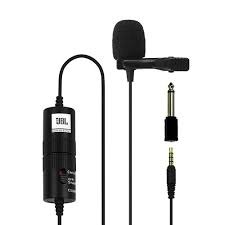 Jbl Commercial Cslm20B Blue Lavalier Microphone With Clip