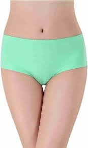Women Panty Size L Color Green