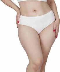 Women Panty Size Xl Color Off White