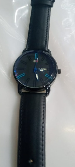 Analog Watch For Men Black And Blue Dial