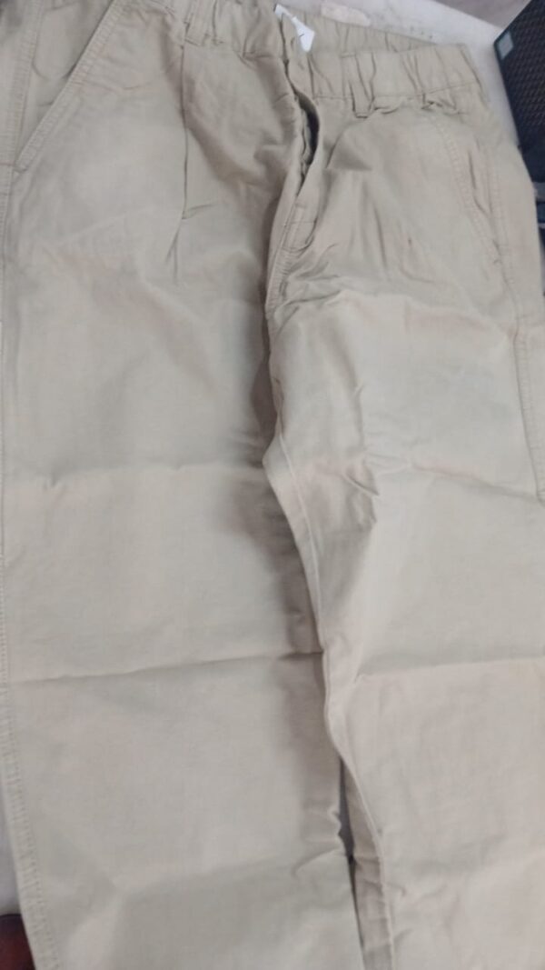 Cotton Pant For Girls Colour Light Green Size 34
