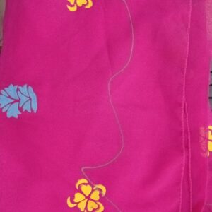 Saree For Women Color Pink