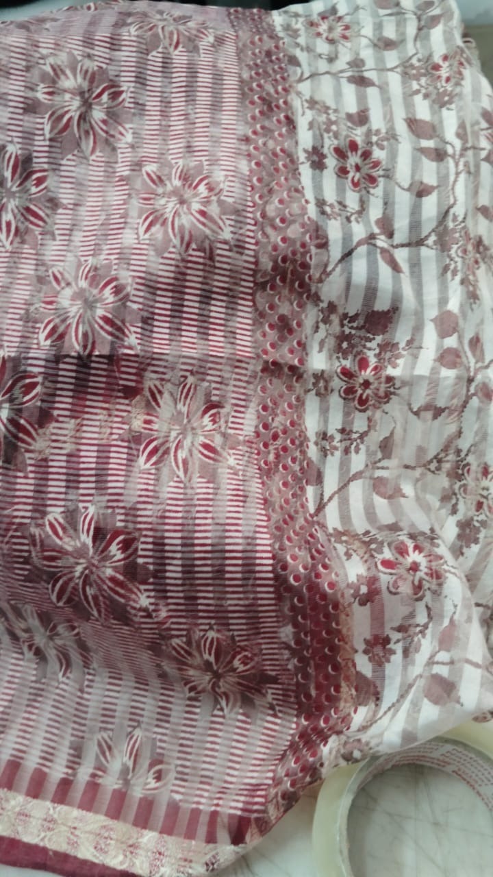 Women Multicolor Printed Saree