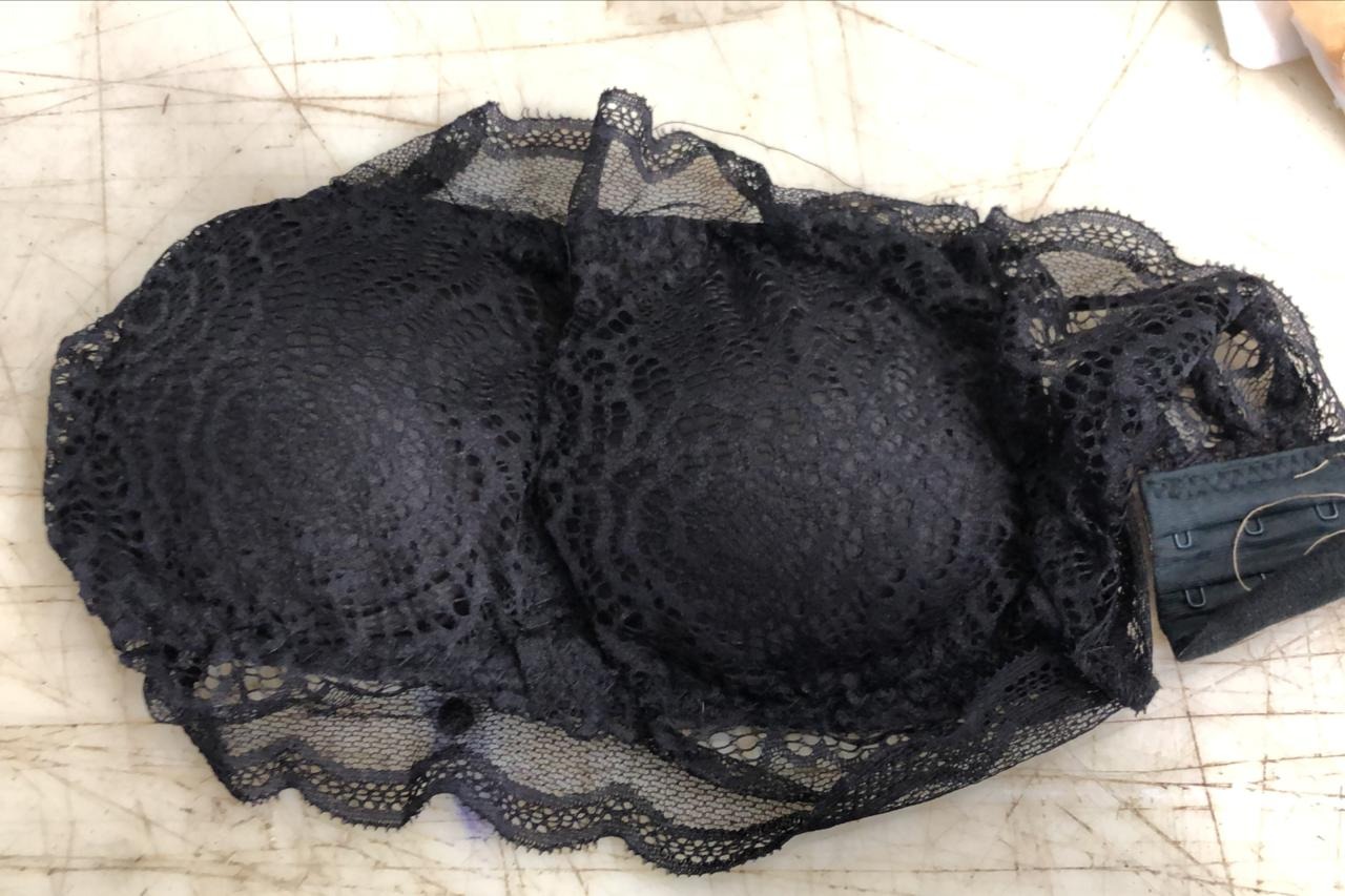 Black Color Net Bra For Women Size 30