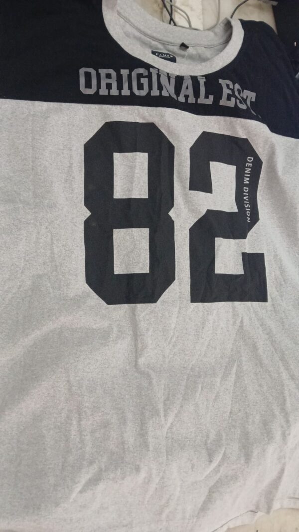 T Shirt For Men Color Grey Size 3Xl