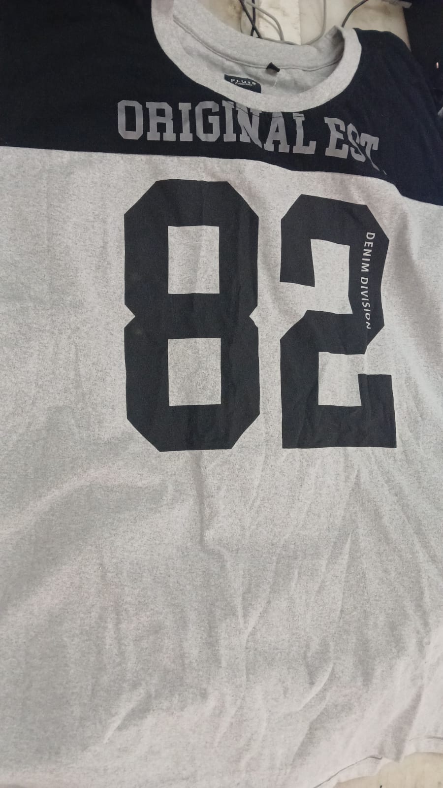 T Shirt For Men Color Grey Size 3Xl