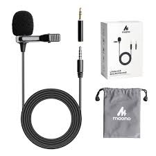 Maono Au 400 Lavalier Auxiliary Omnidirectional Microphone Black