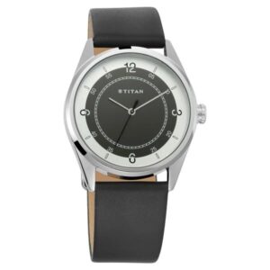 Titan Quartz Analog Multicolor Dial Leather Strap Watch For Men