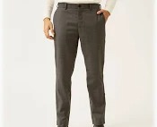 The Pant Project Dark Grey Pant For Men Size 38