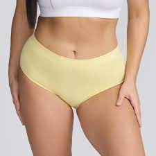 Women Panty Lemon Colour Size L