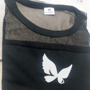 Women T Shirt Black Colour Size M