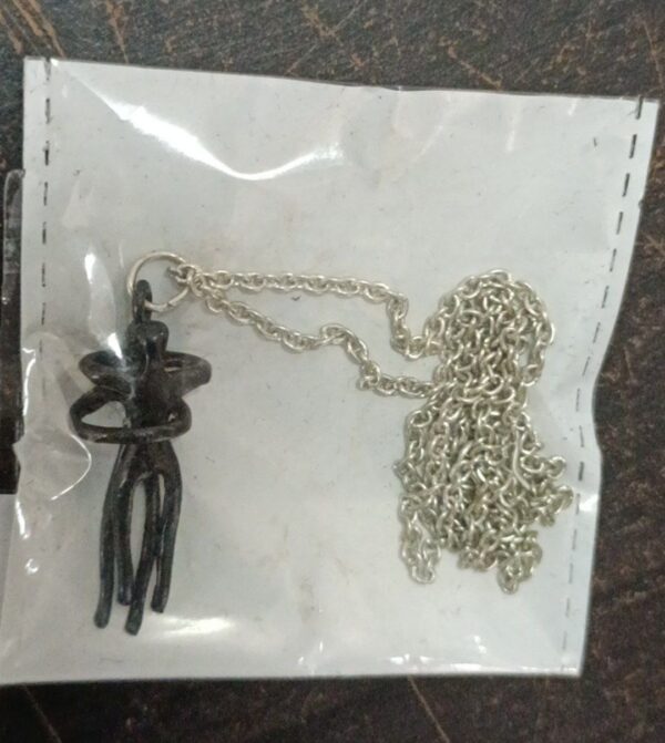 Love Hug Couple Chain Black For Girls And Boys