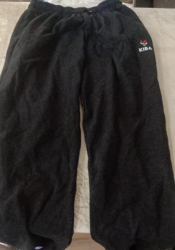 Black Color Thermal Leggings For Men Size L