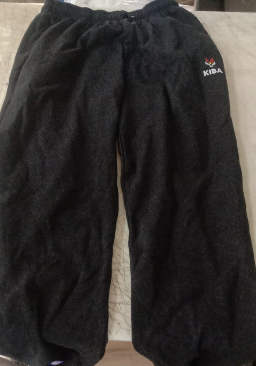 Black Color Thermal Leggings For Men Size L