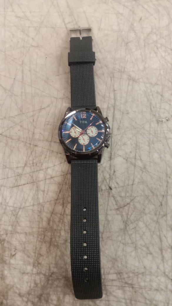 Blue Color Analog Watch For Men