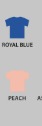 Mens Blue And Skin Color T Shirt Size Xl Pack Of 2