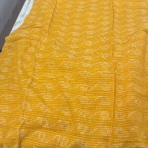 Yellow Color Flower Printed Kurta Size M