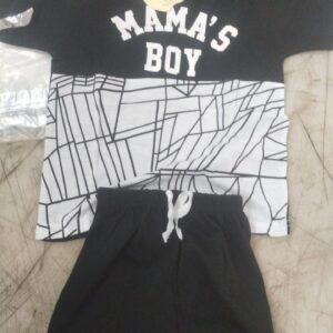 Black And White Dress Set For Kids Boy Size 1 To 2 Yrs