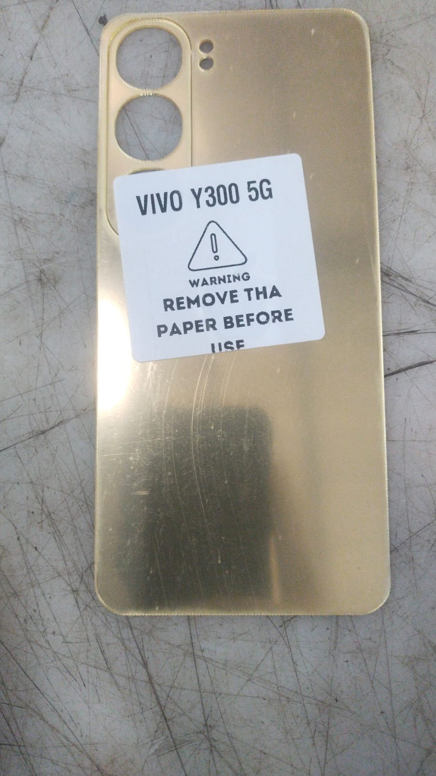 Vivo Y300 5G Back Mobile Glass Golden
