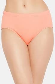 Women Peach Color Panty Size M