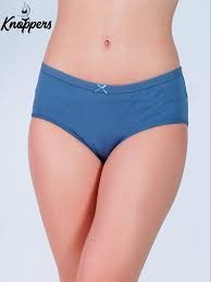 Women Blue Color Panty Size M
