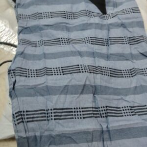 Women Blue Color Printed Kurta Size M