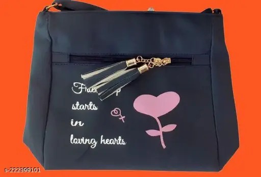 Friendship Small Sling Bag For Women Handbag Black