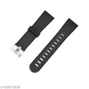 Black Compatible Smartwatch Strap