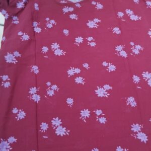 Women Maroon And Purple Color Kurta Size M
