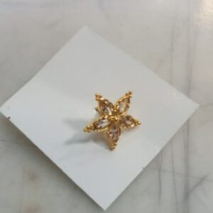 Artificial Nose Pin For Womens Gold