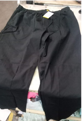 Beyoung Black Loose Fit Pyjama For Men Size 2Xl