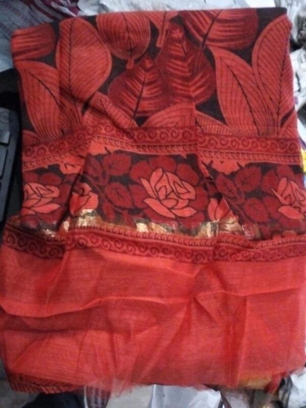 Woman Saree Red Color