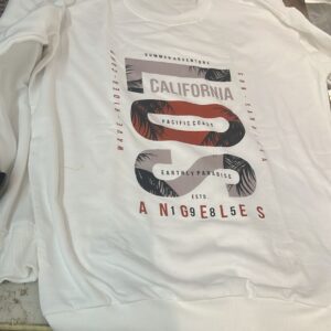 Girls Sweatshirt Size M Color White