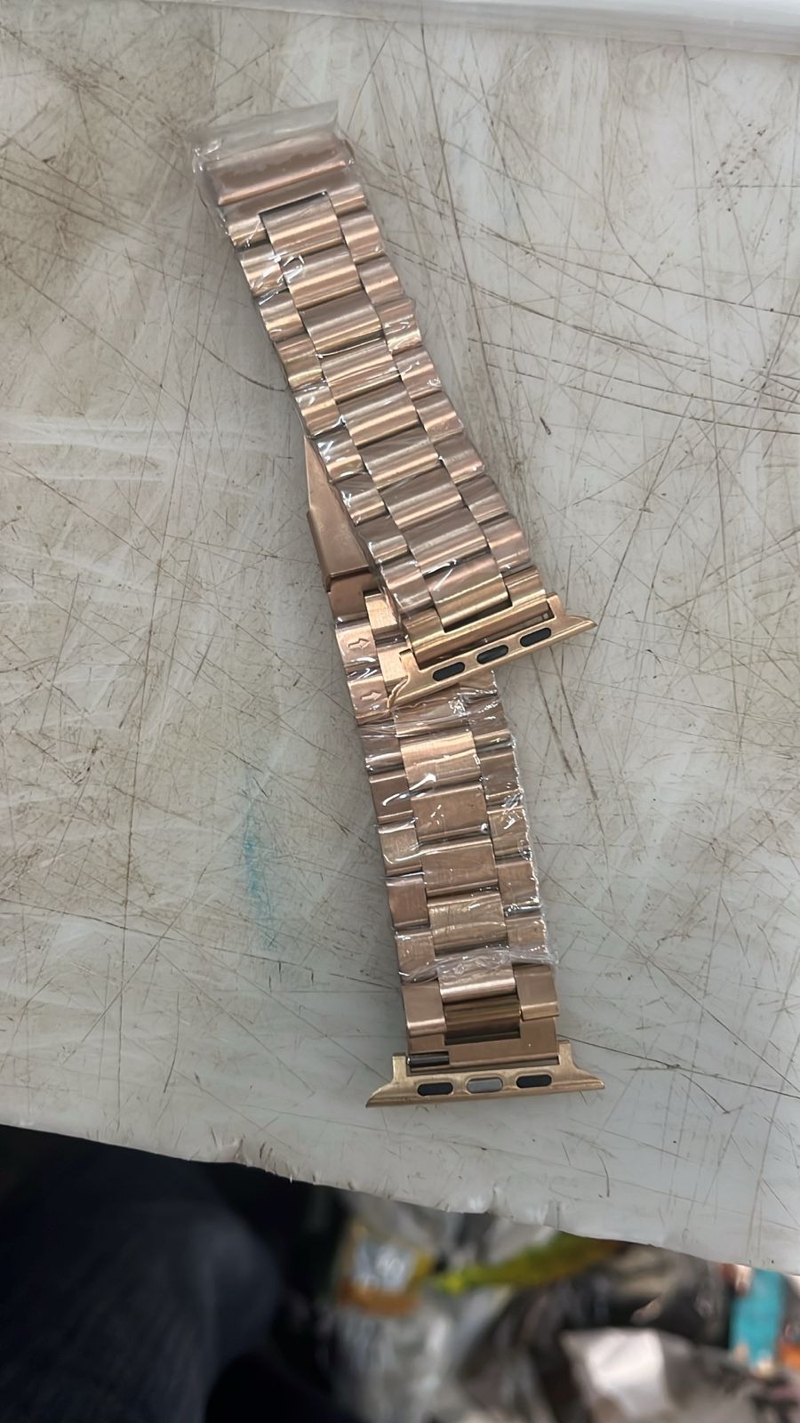 Smart Watch Strap Color Golden