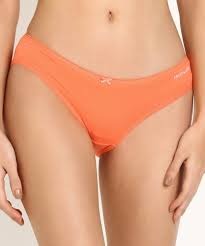 Fruit Of The Loom Women Orange Panty Size M