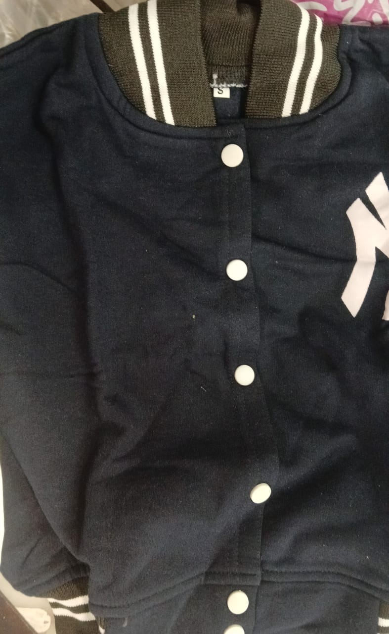 Jacket For Kids Color Blue Size 5 To 6 Yrs